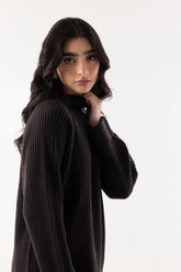 Stitched Grey Sweater Co-ord